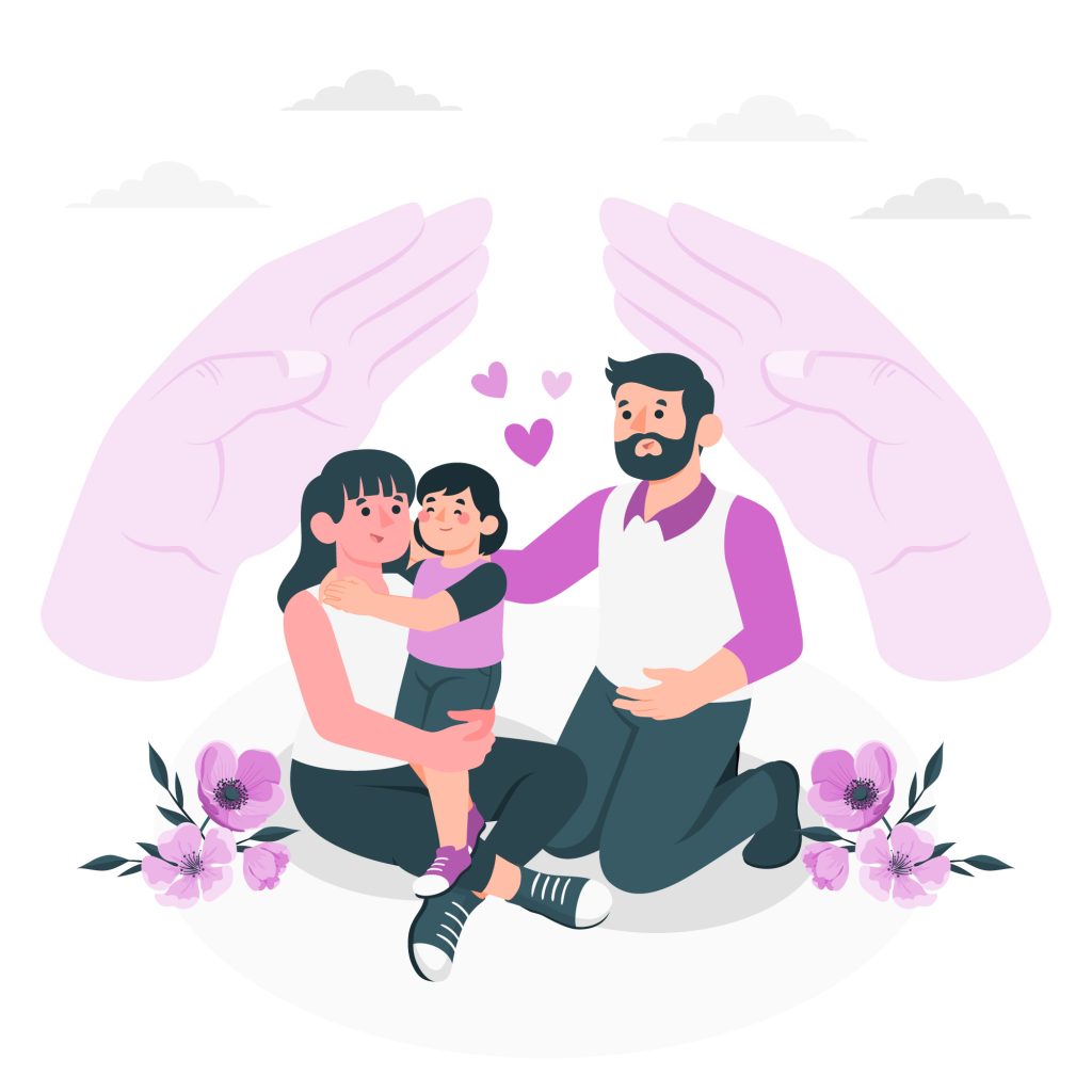 Image describes about Family Protection